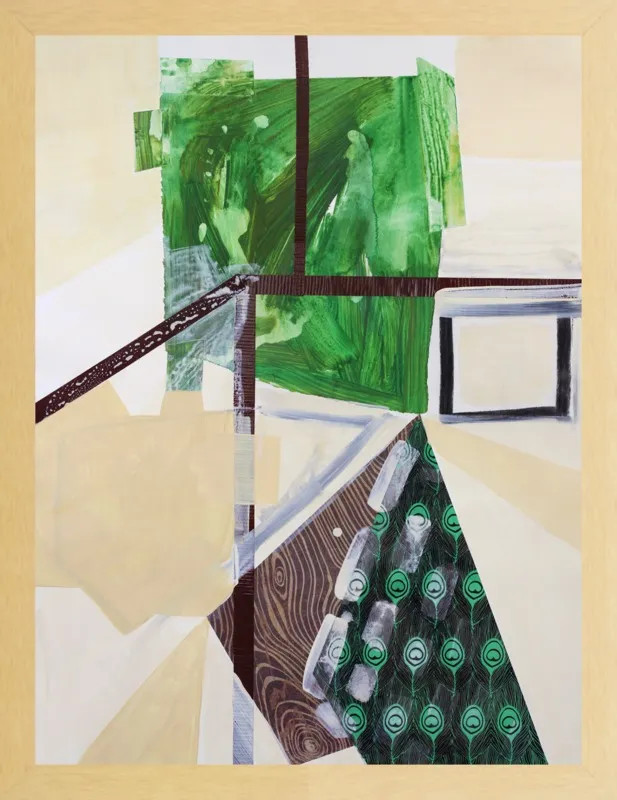 Abstract Study (trail map) by Pamela Staker for Artfully Walls