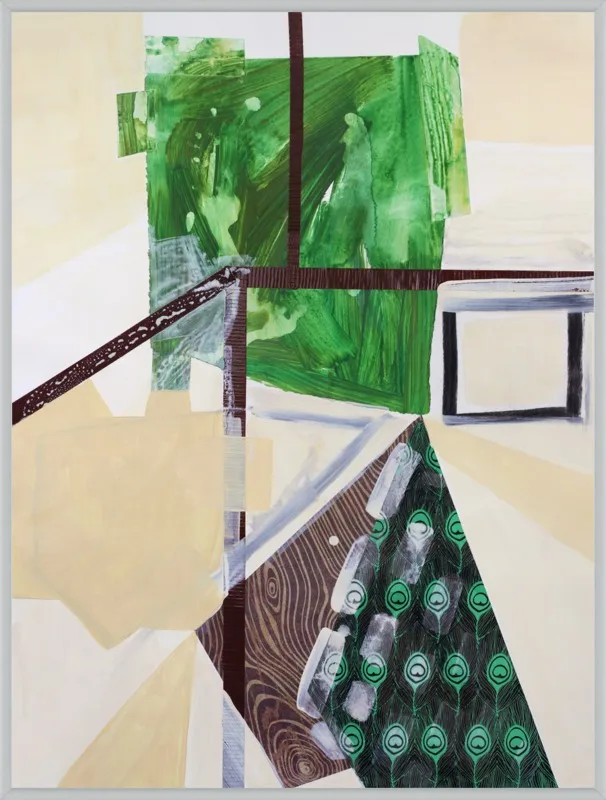 Abstract Study (trail map) by Pamela Staker for Artfully Walls