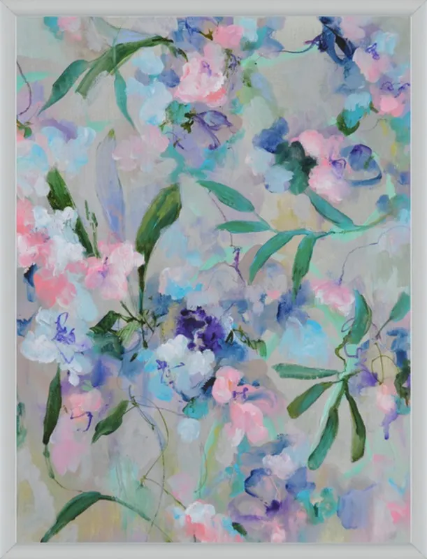 Arrangement in Blue and Lilac by Sonal Nathwani for Artfully Walls