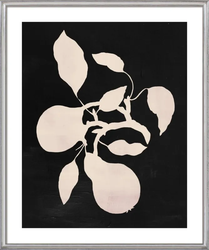 pears black and white by Ruti Shaashua for Artfully Walls