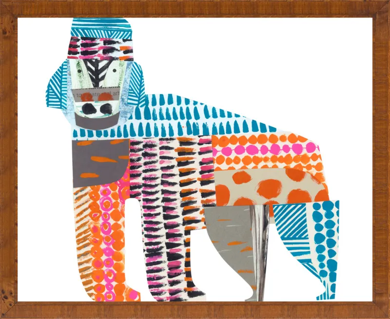 gorilla by Clare Youngs for Artfully Walls