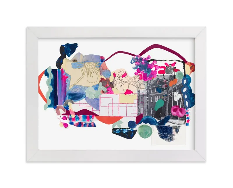 Pink And Blues Landscape Limited Edition Fine Art Print