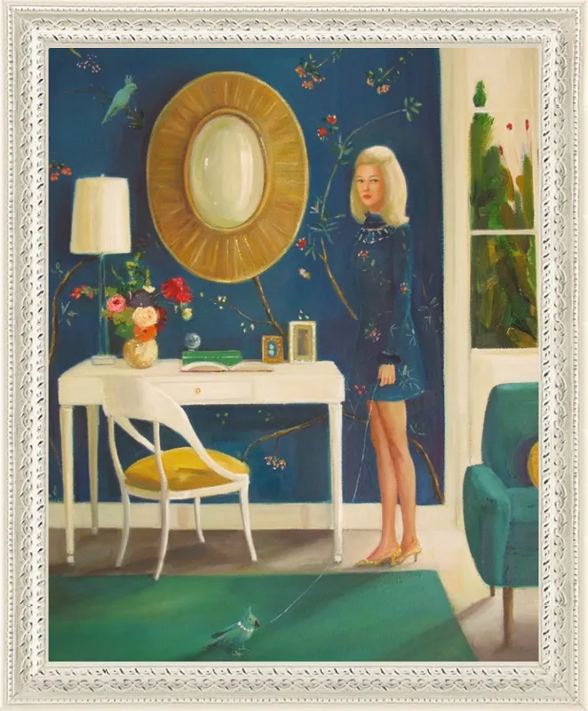 The Invisible Nature of Tansy Fairchild by Janet Hill for Artfully Walls