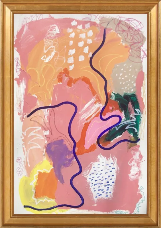 Riot of Color by Virginia Chamlee for Artfully Walls