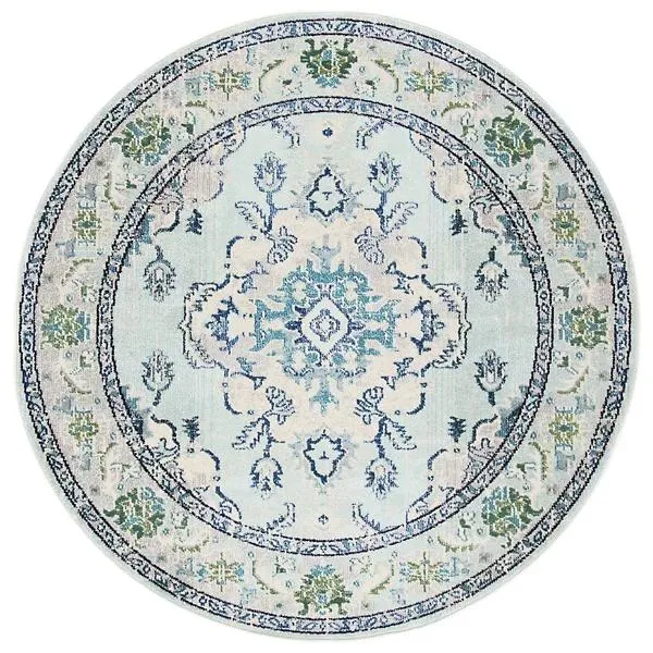 Montego Distressed Medallion Area Rug