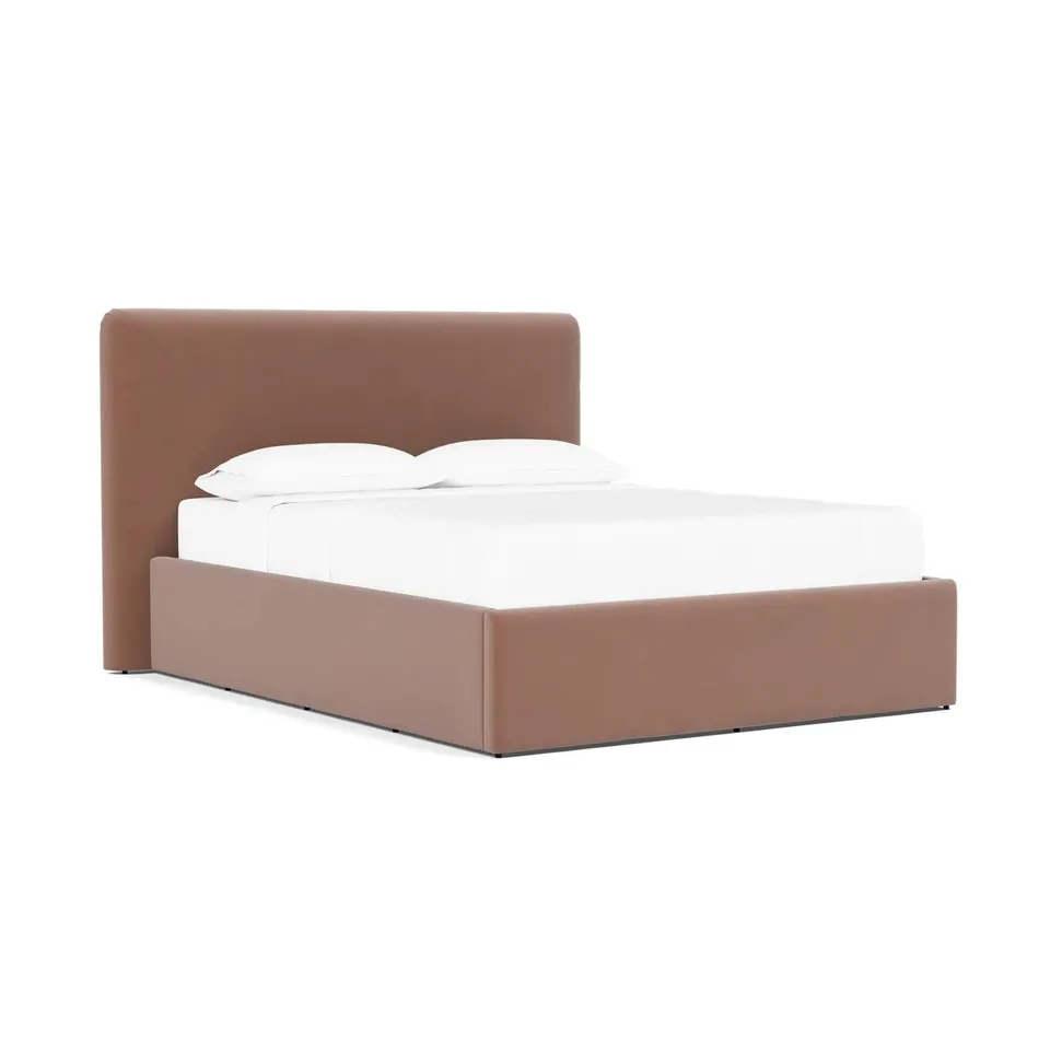 The Citizenry Alpine Bed Medium Headboard | California King | Brown