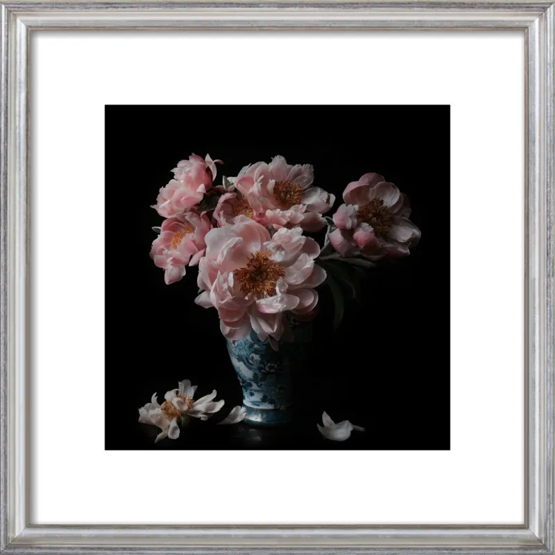 Pink Peonies  by Lucy Snowe for Artfully Walls