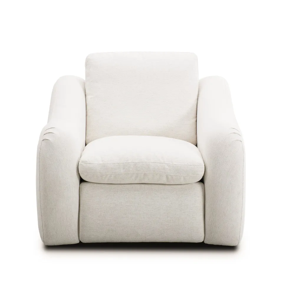 Crawford Power Recliner - Crypton Nomad Snow