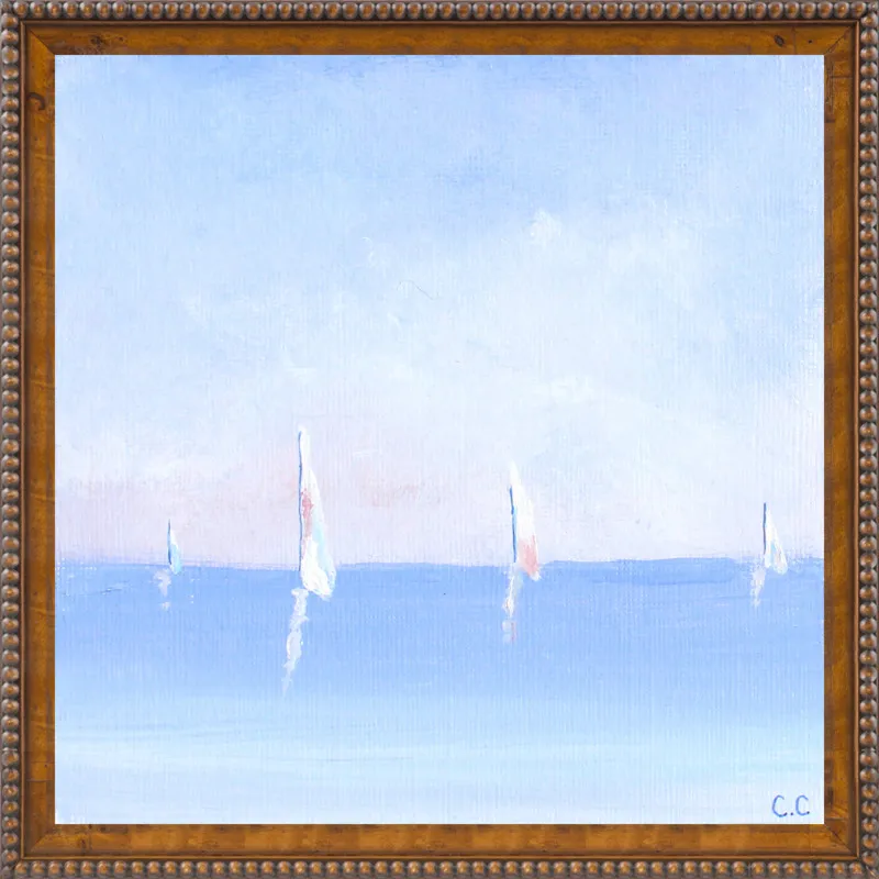 Sail Away with Me by Caroline Chriss  for Artfully Walls
