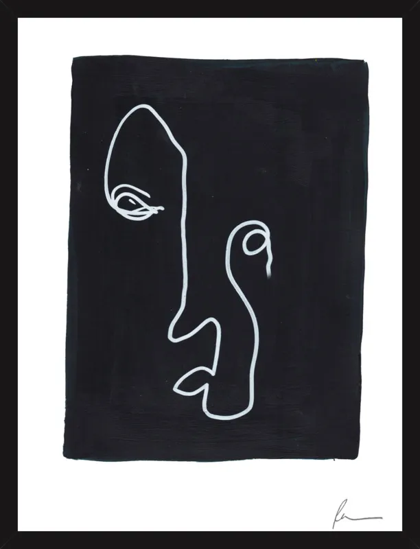 Moonlight by Polly Mann for Artfully Walls