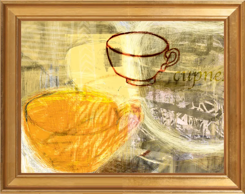 Still Life with Cups by Carmel Kushnir for Artfully Walls
