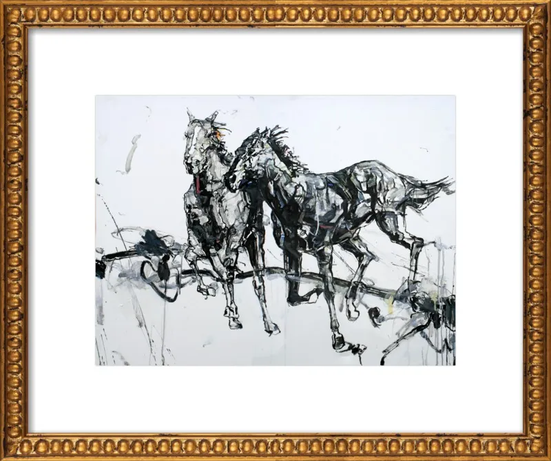 The Races by Shao Y. Zhang for Artfully Walls
