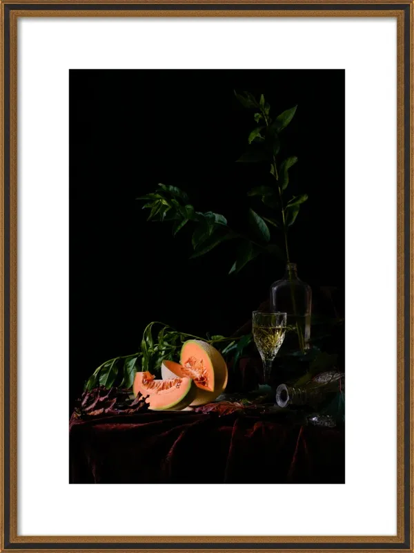 Cantaloupe by Dustin Halleck for Artfully Walls