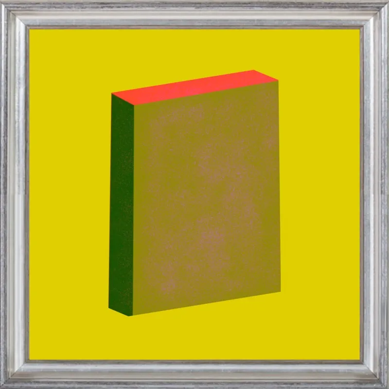 Color Books 4, Olive, Forest, Hot Red & Pear Green by Jessica Poundstone for Artfully Walls