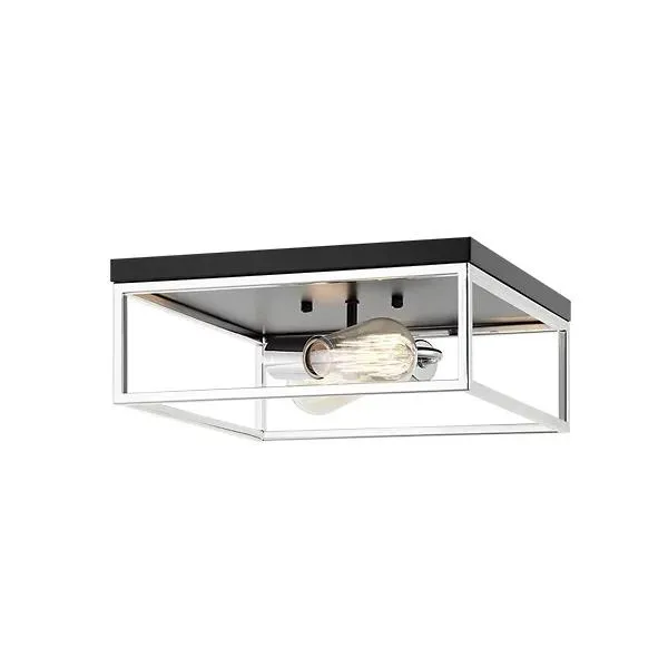 Elizette Square Flushmount