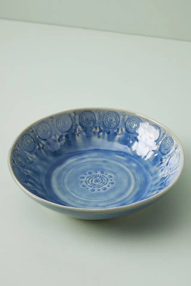 Old Havana Portuguese Stoneware Pasta Bowls, Set of 4