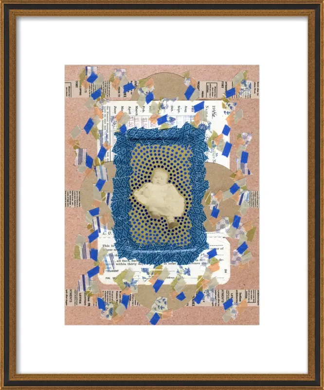 Blue awakening by Naomi Vona for Artfully Walls