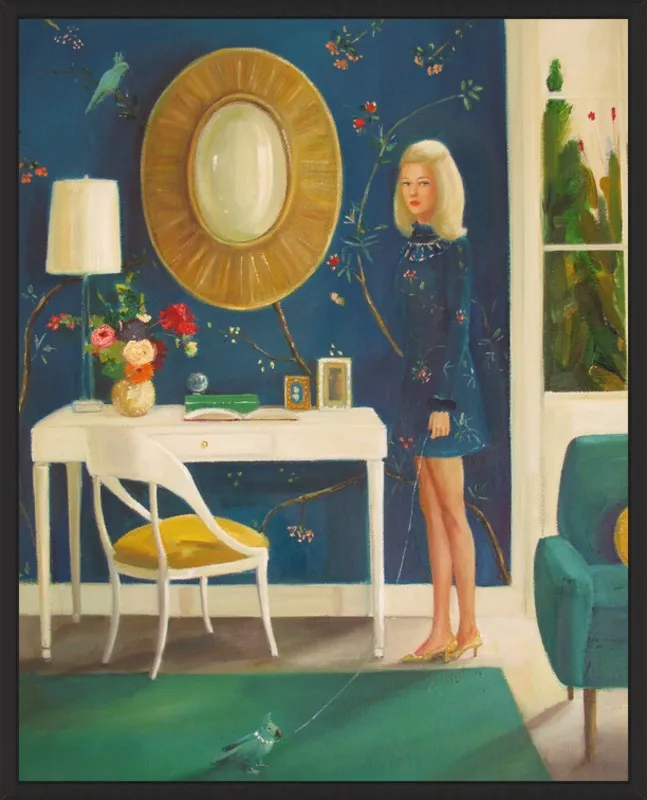 The Invisible Nature of Tansy Fairchild by Janet Hill for Artfully Walls