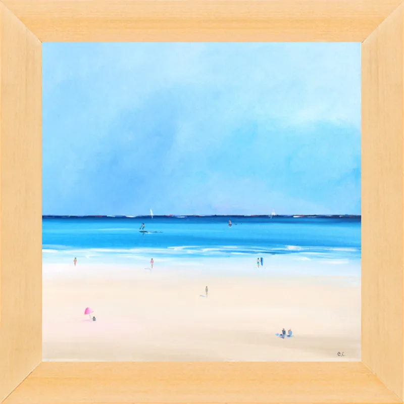 Smooth Ocean Sale by Caroline Chriss  for Artfully Walls