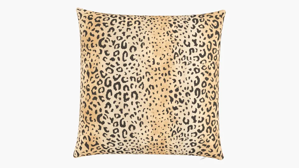 Throw Pillow 22", Leopard, 22" x 22"