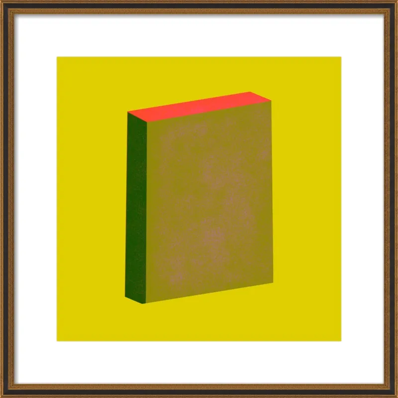 Color Books 4, Olive, Forest, Hot Red & Pear Green by Jessica Poundstone for Artfully Walls