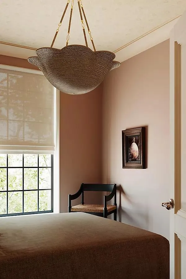 Ardonia Abaca Petal Bowl Chandelier