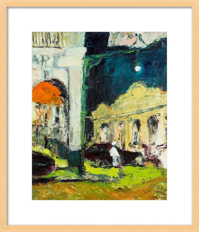 La Vida Cuba Street Corner near Sloppy Joe Bar in Old Havana by Ana Guzman for Artfully Walls