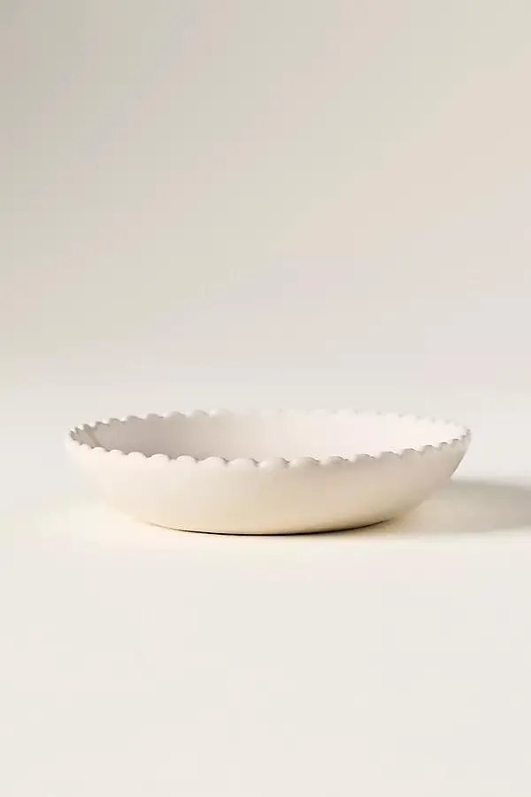 Scalloped Edge Cat Saucer
