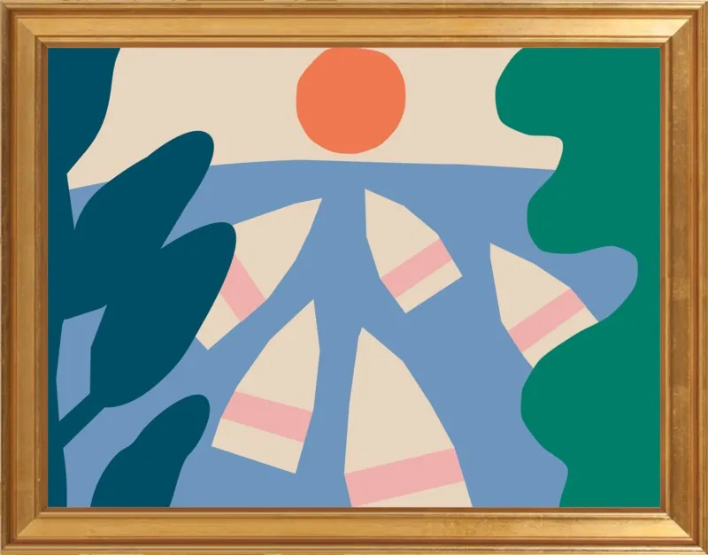 Tripoli Horizon by Anna Kovecses for Artfully Walls