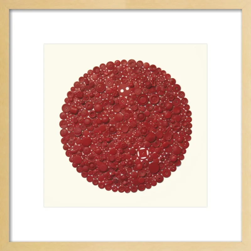 Red Target by Emeline Tate for Artfully Walls