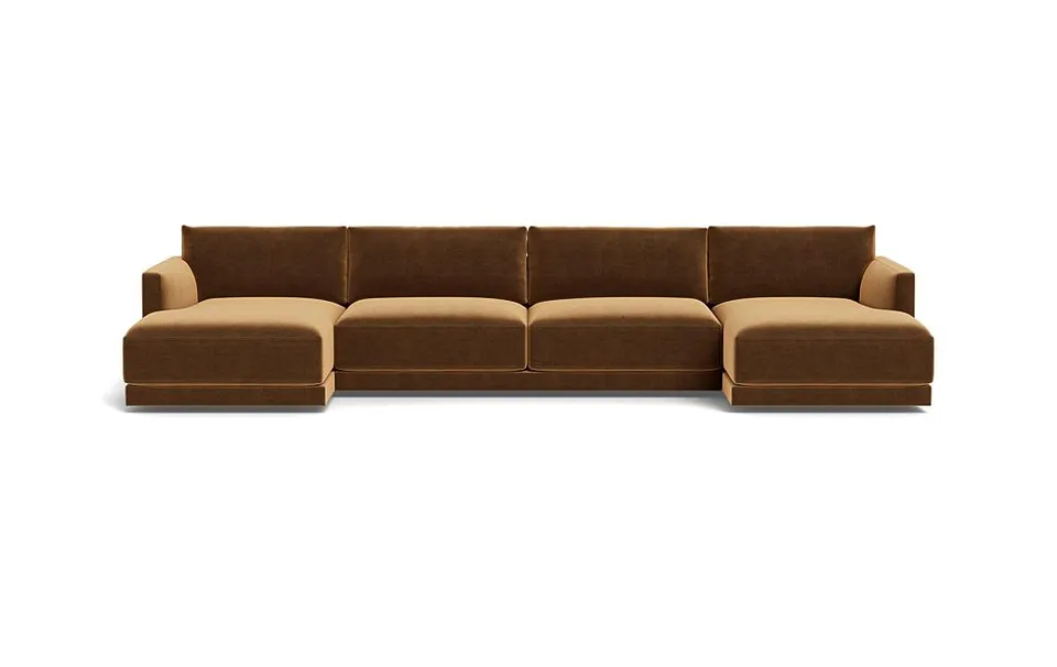 Lukas 3-Piece 4-seat U-Chaise Sectional 