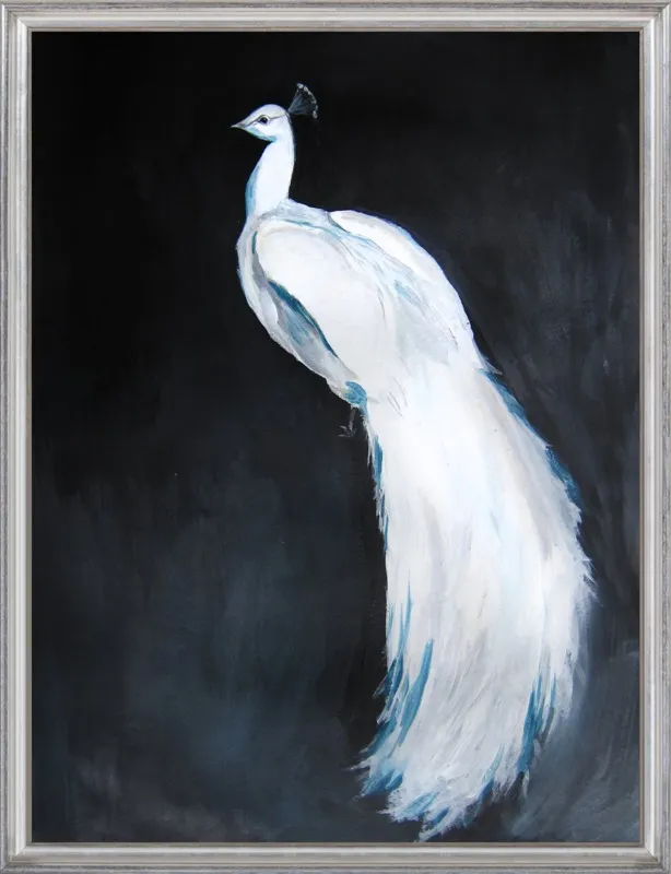 White Peacock II by Christine Lindstrom for Artfully Walls