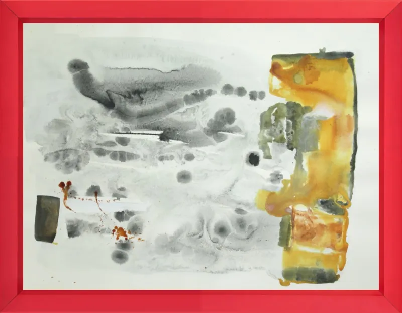 work on paper #24 by Emily Van Horn for Artfully Walls