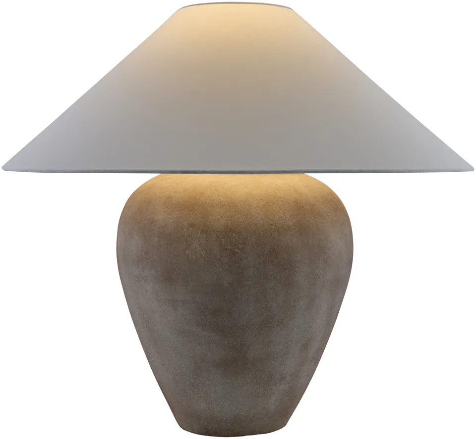 Camden Ford  Glazed 26"H x 28"W x 28"D Accent Table Lamp