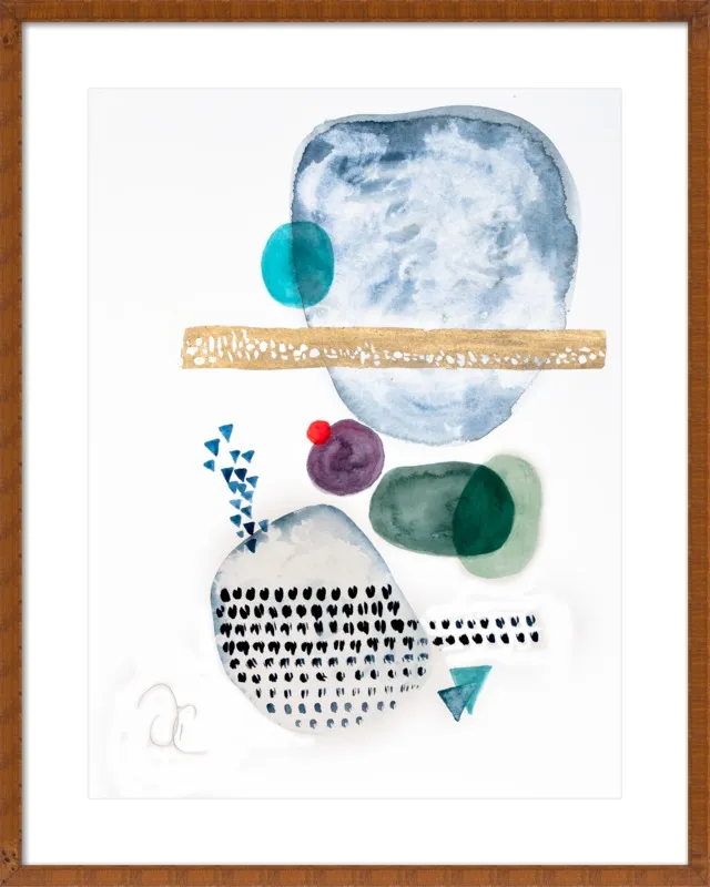 Under the sea by Victoria Gonzalez for Artfully Walls