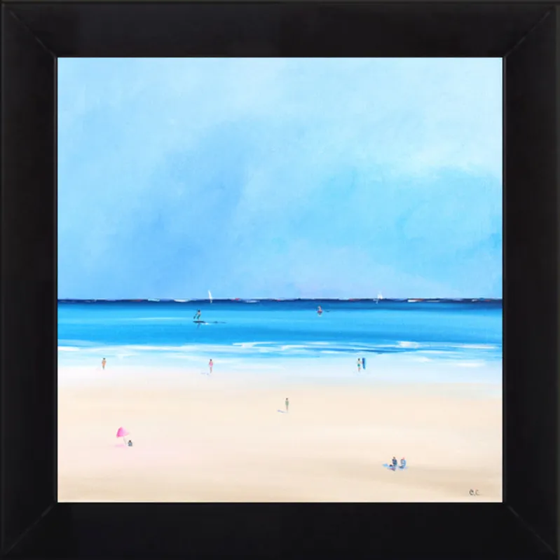 Smooth Ocean Sale by Caroline Chriss  for Artfully Walls