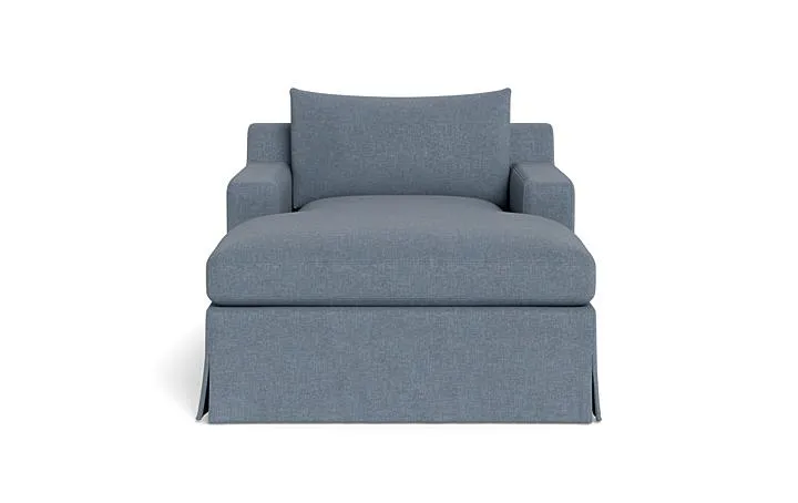 Sloan Slipcovered Chaise Lounge