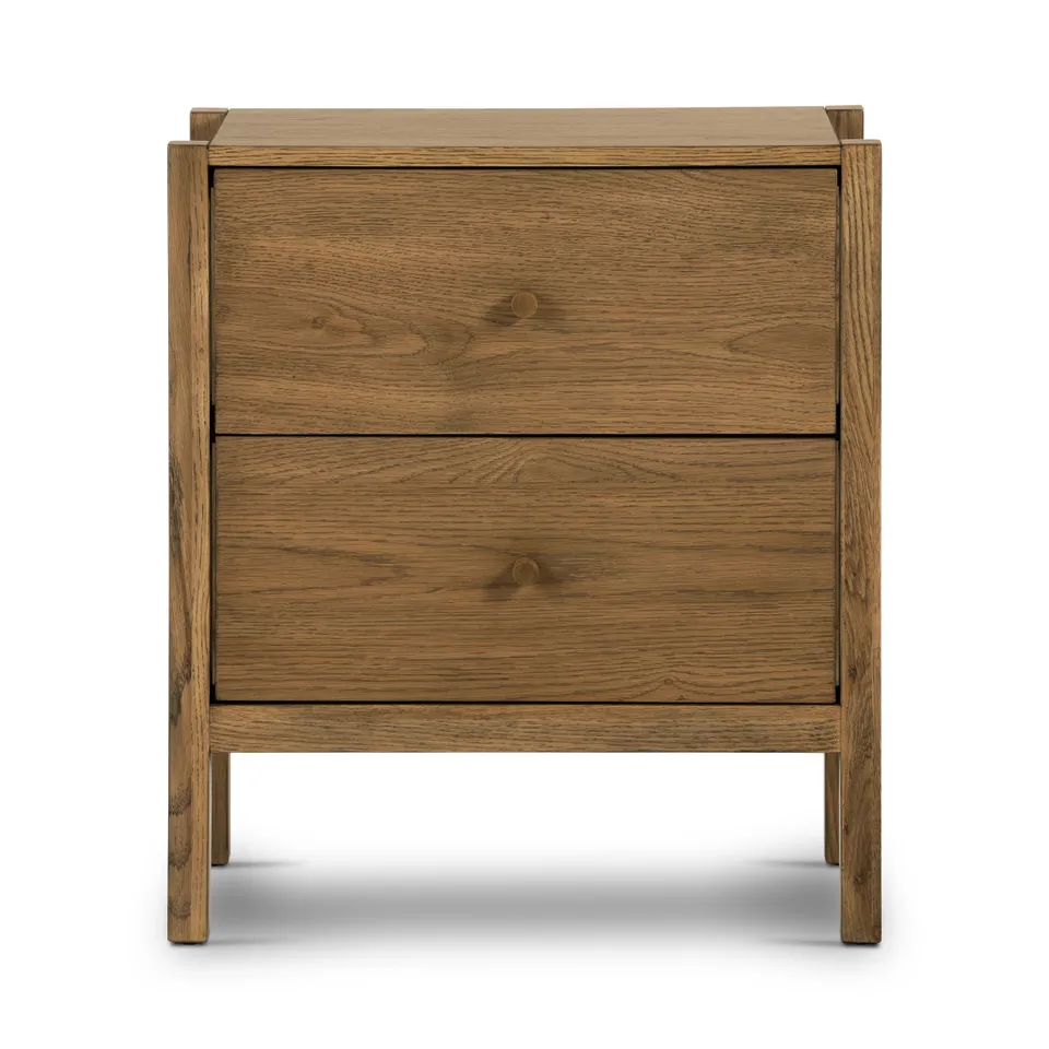 Meadow Nightstand - Tawny Oak Veneer