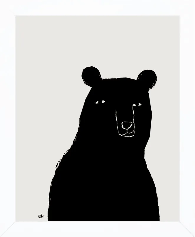 Benson the Bear by Rob Blackard for Artfully Walls