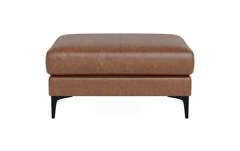 Winslow Leather Rectangular Ottoman