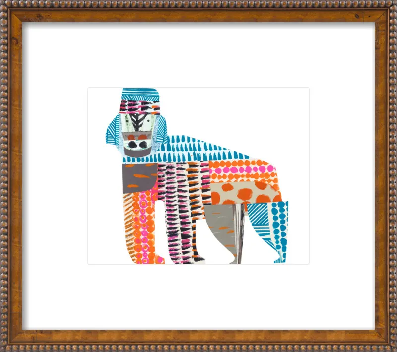 gorilla by Clare Youngs for Artfully Walls