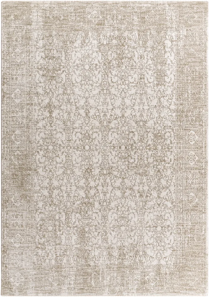 Beth Blue Indoor 2'7" x 10' Machine Woven Rug