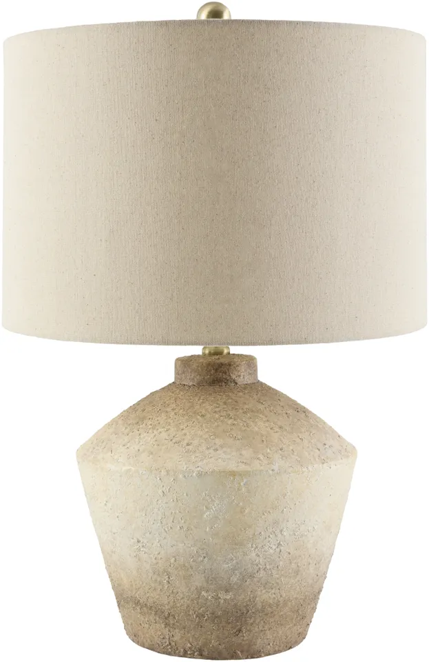Focene  Painted 25"H x 16"W x 16"D Accent Table Lamp