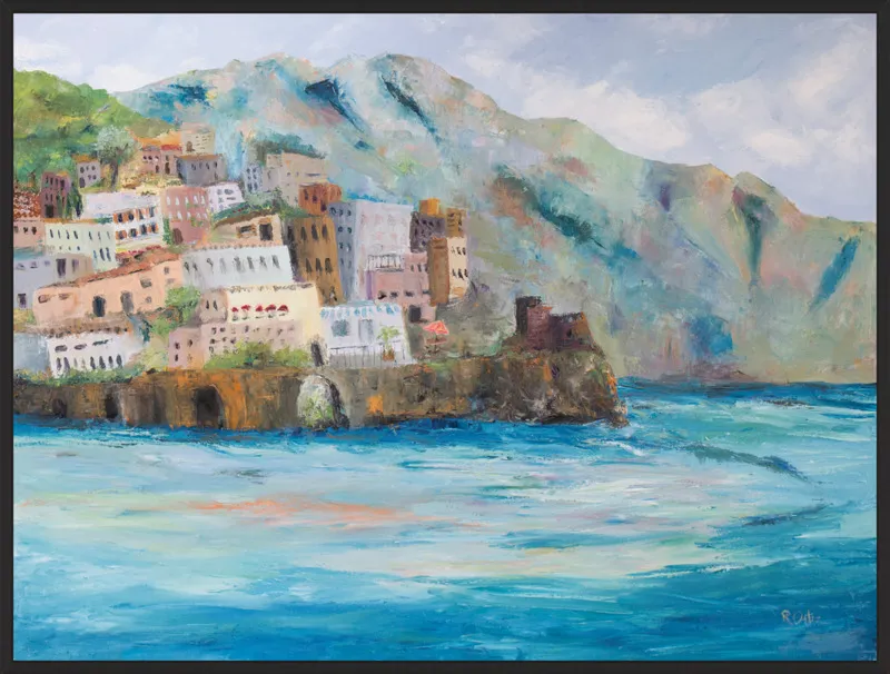 Amalfi Coast by Renee A Ortiz for Artfully Walls