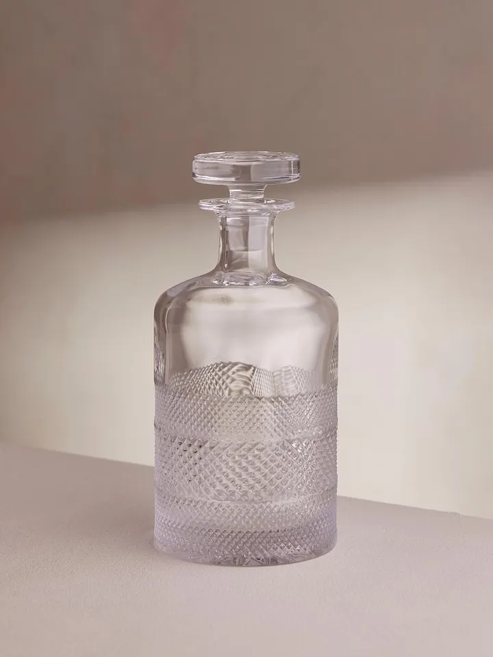 Huxley Cut Crystal Decanter, Large