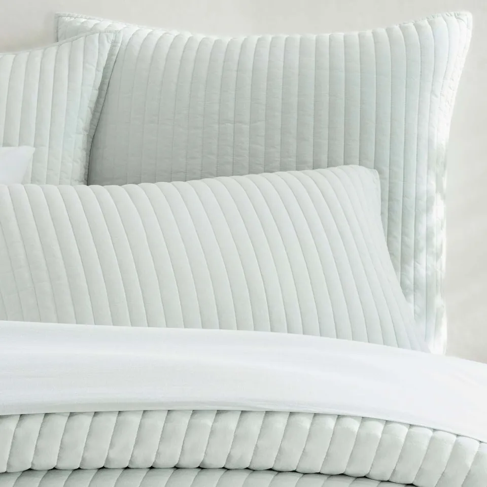 Cozy Cotton Sky Quilted Sham