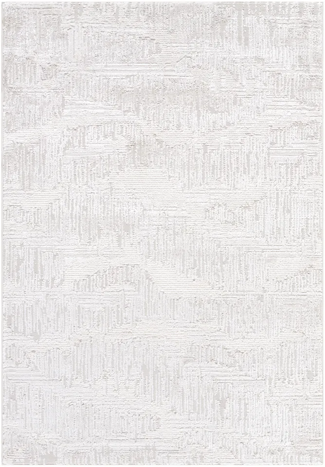 Wolly Beige Indoor 7'10" x 10' Machine Woven Rug