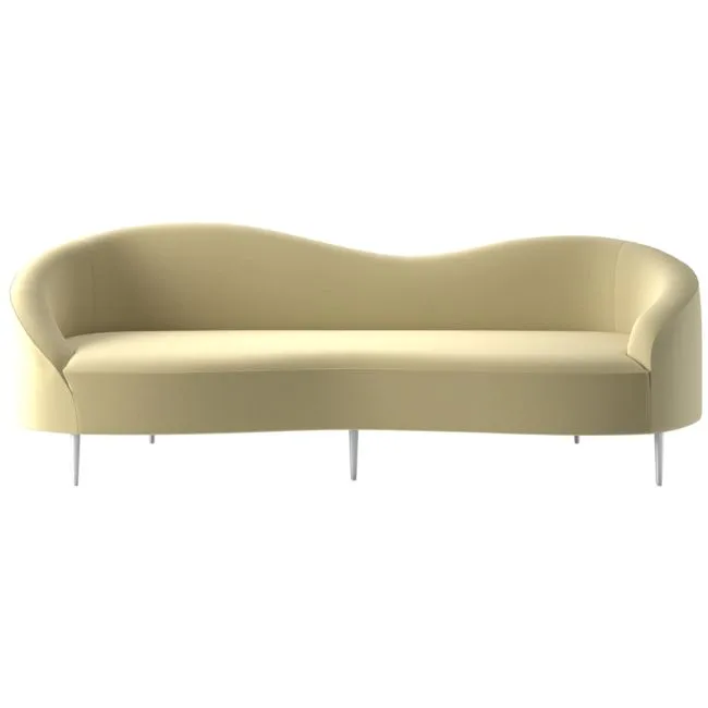 Curvo 96.5" Sofa Luca Camel