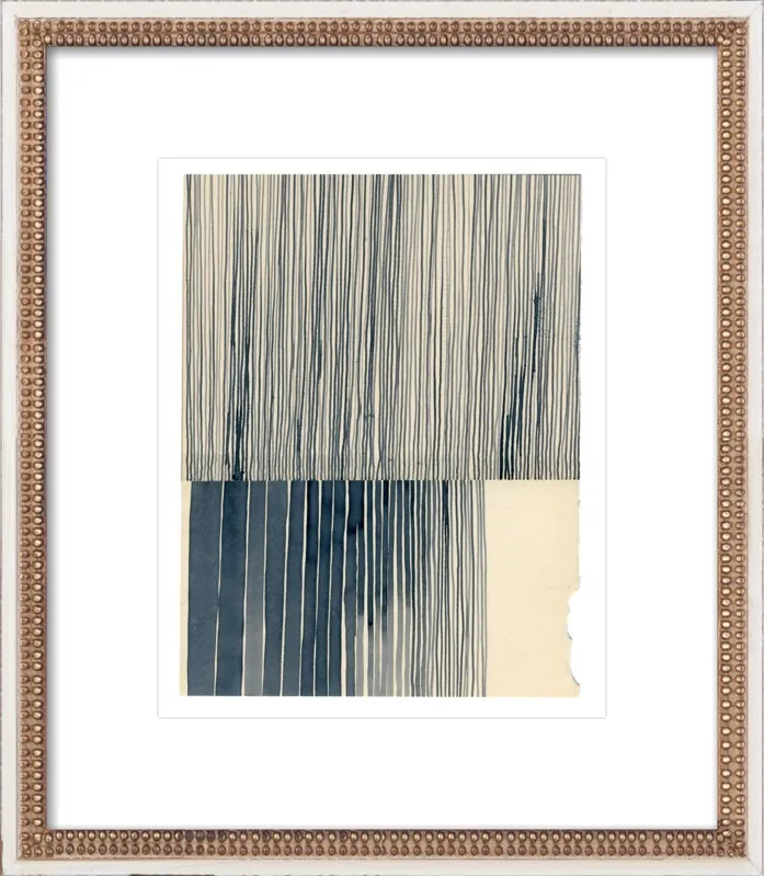 Not a Circle (Payne's Grey 1) by Kate Castelli for Artfully Walls