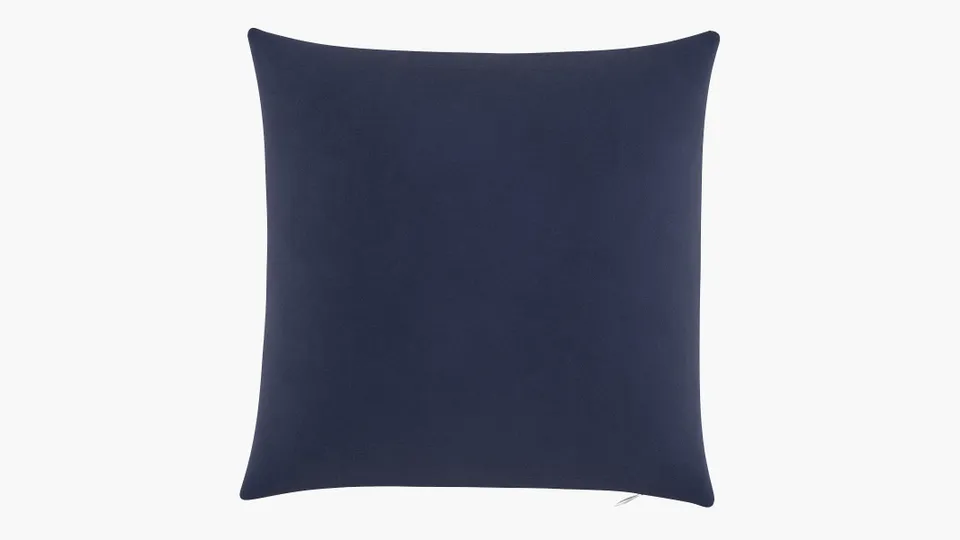 Throw Pillow 18", Navy Classic Velvet, 18" x 18"
